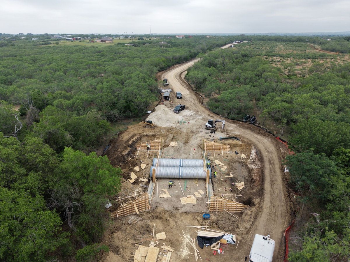 San Antonio BESS Facility Earthworks · Grading · Drainage · Helical Pile Foundations in San Antonio, Texas — photo 1