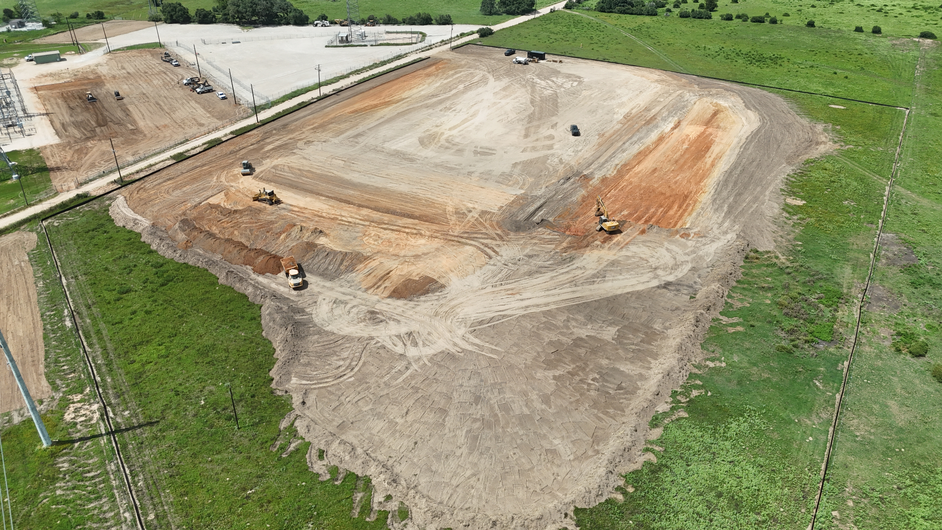 Sealy BESS Facility — Complete Civil Scope in Sealy, TX