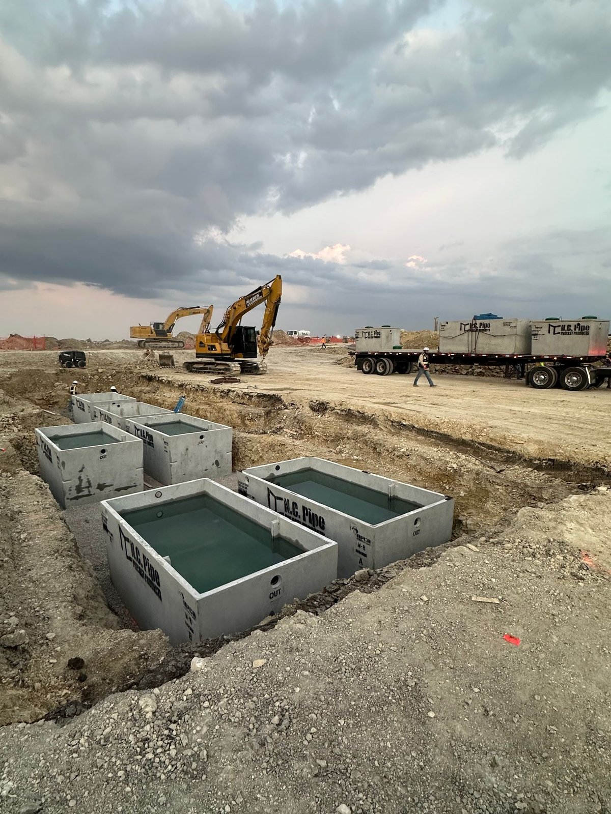 Red Oak Data Centre — Commercial Septic System in Red Oak, TX — detail 4