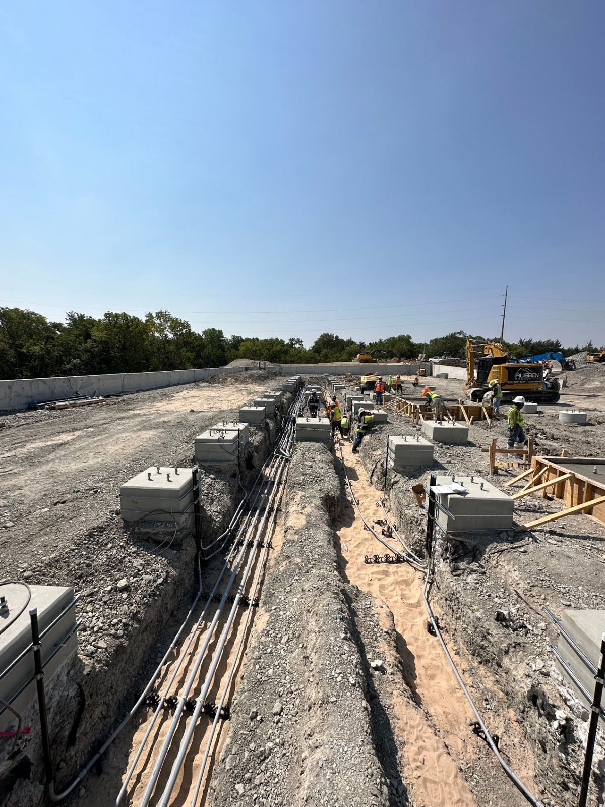 Texas Instruments Substation Duct Bank Install in Sherman, TX — detail 3