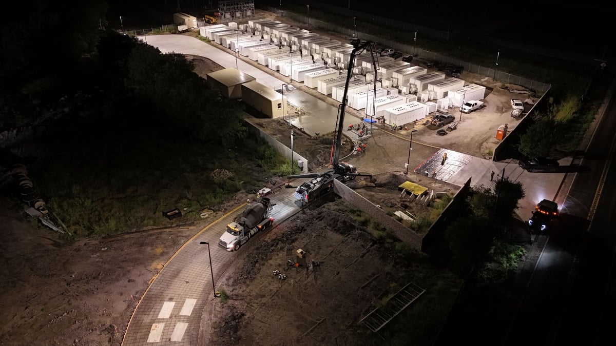 Royse City BESS Facility — Site Clearing · Earthworks · Grading · Drainage · Water/Sewer/Storm/Fireline · Dry Bores · Conduit · Grounding · Trenwa · Concrete Paving · Landscaping · Substation Infrastructure in Royse City, TX by Rueben Group