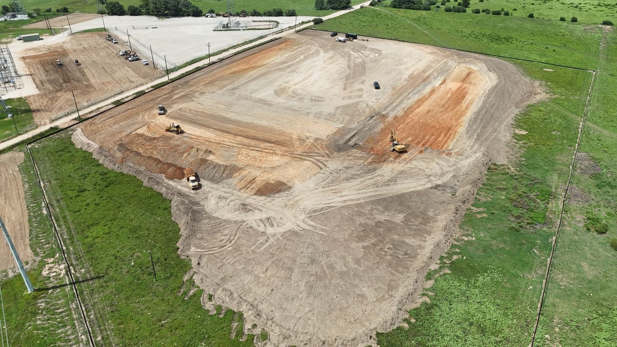 Sealy BESS Facility — Complete Civil Scope in Sealy, TX