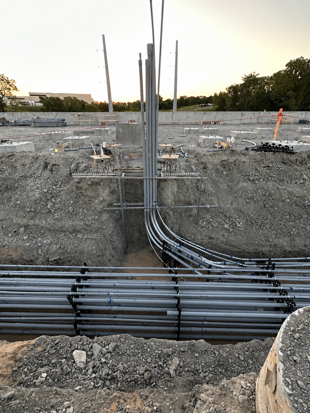 Texas Instruments Substation Duct Bank Install in Sherman, TX — detail 2