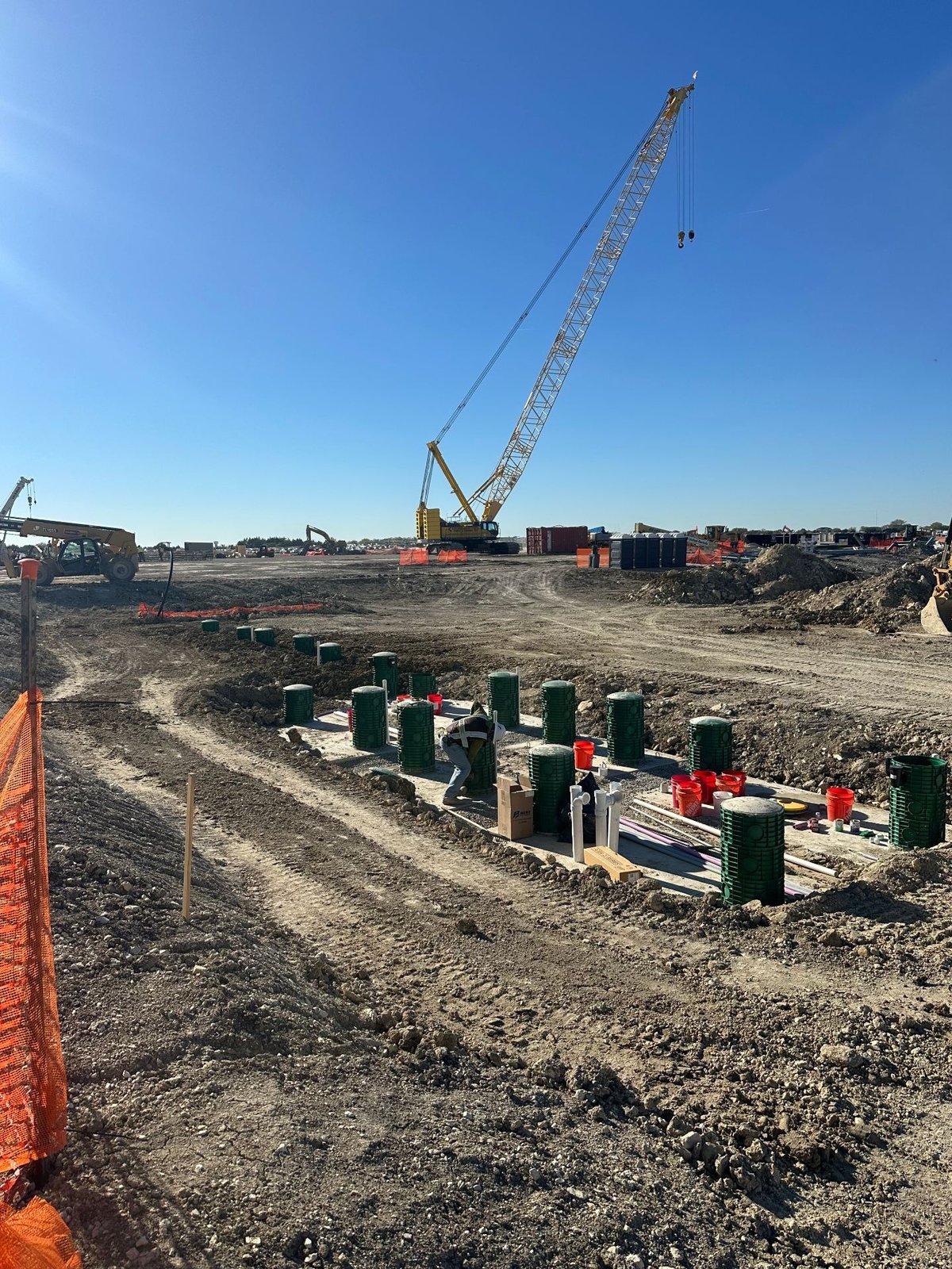 Red Oak Data Centre — Commercial Septic System in Red Oak, TX