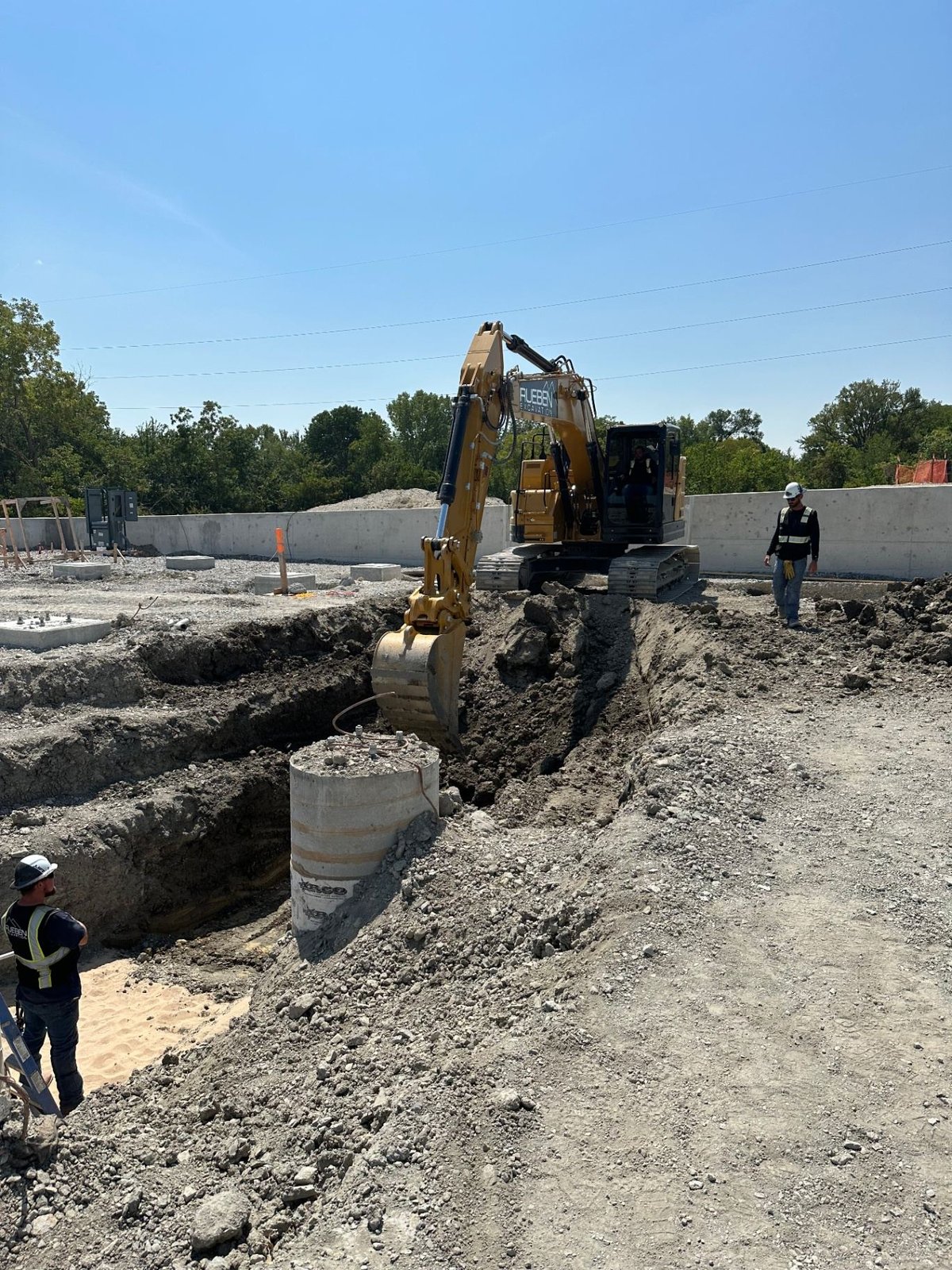 Texas Instruments Substation Duct Bank Install in Sherman, TX — detail 9