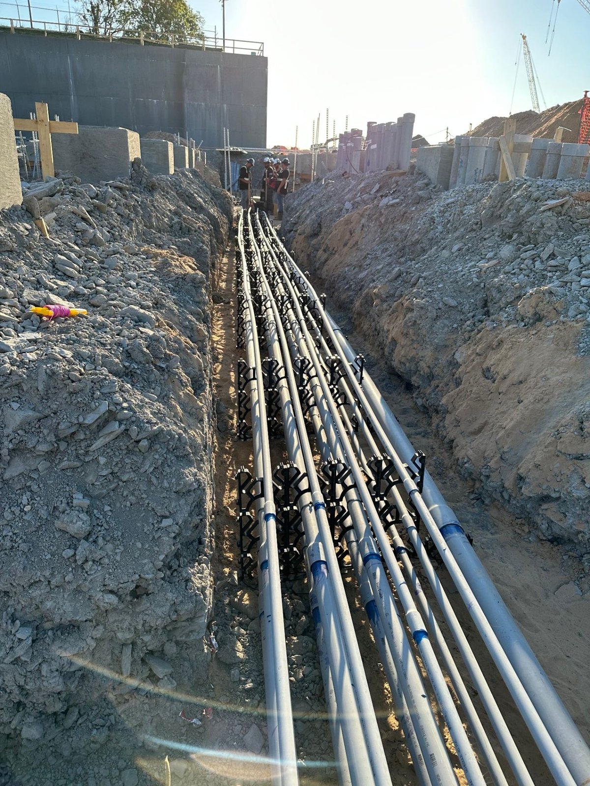 Texas Instruments Substation Duct Bank Install in Sherman, TX — detail 7