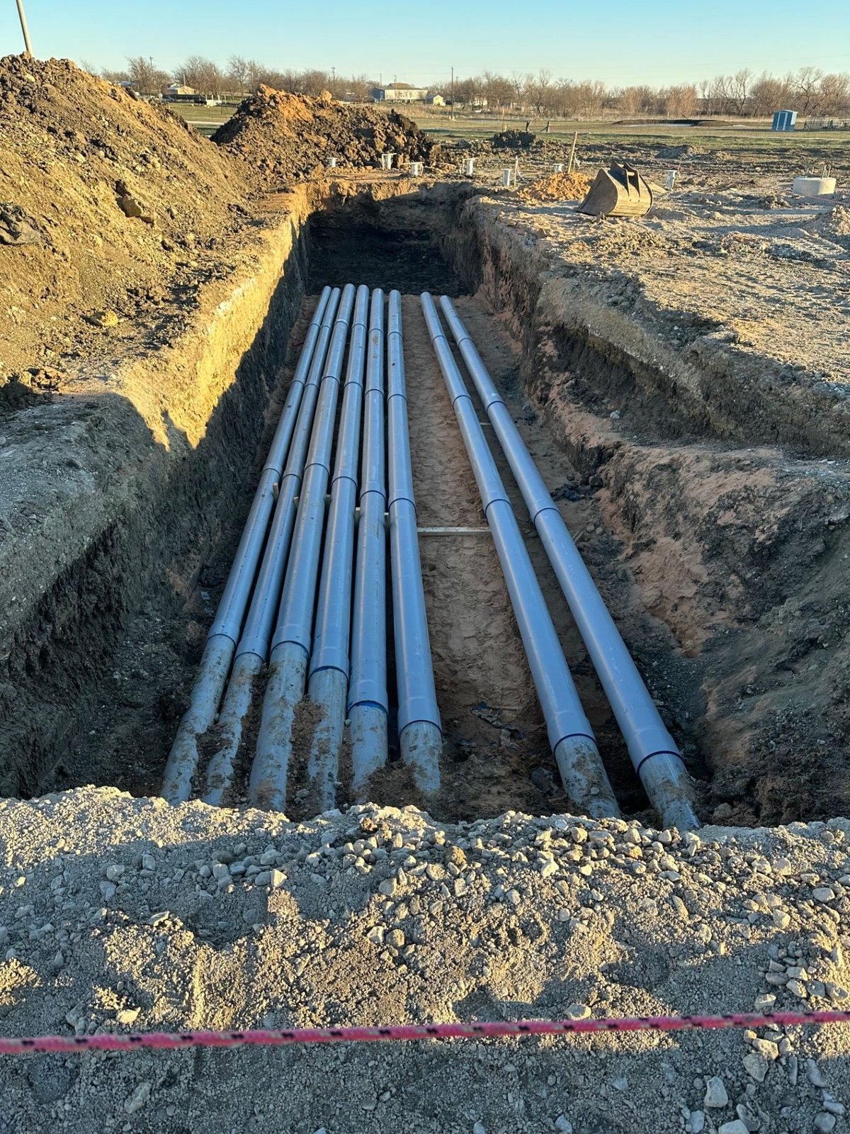 Decatur BESS Facility Duct Bank · Conduit · Grounding · Battery Hoisting & Install in Decatur, TX — detail 6