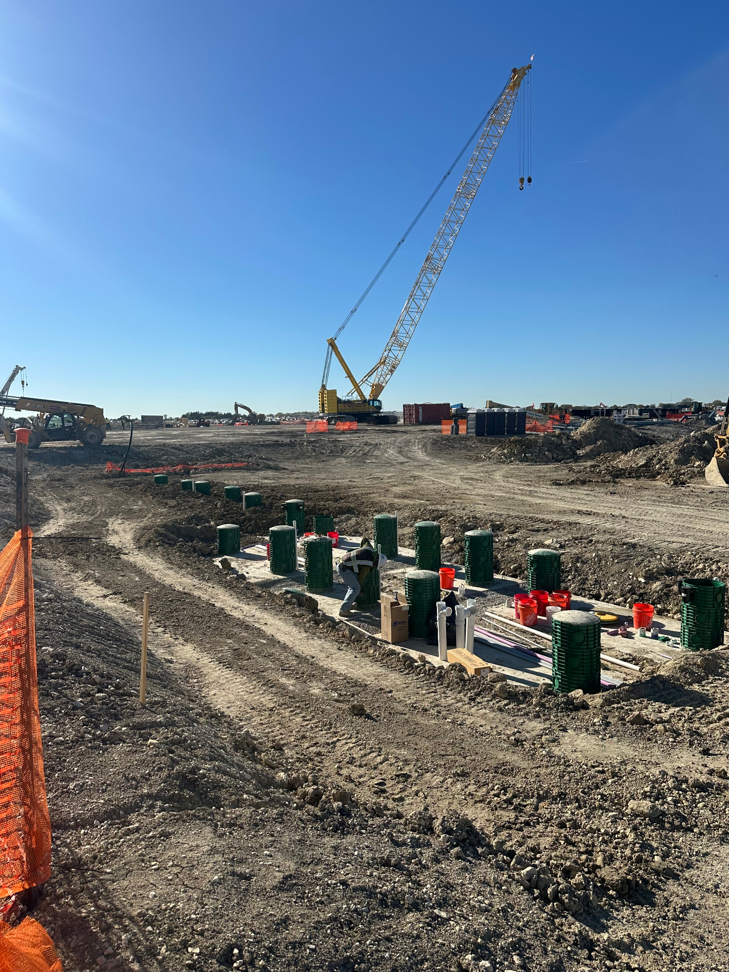 Red Oak Data Centre — Commercial Septic System in Red Oak, TX