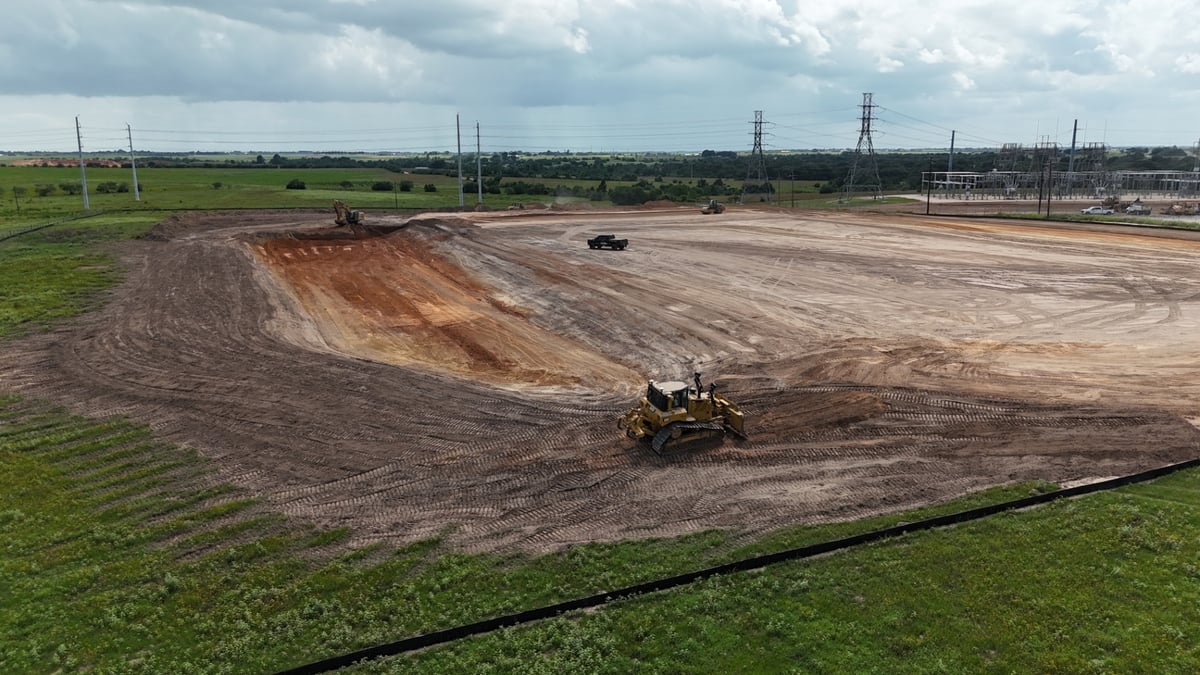 Royse City BESS Facility — Earthworks · Grading · Drainage · Fireline · Duct Banks · Grounding · Concrete Surfacing in Royse City, TX