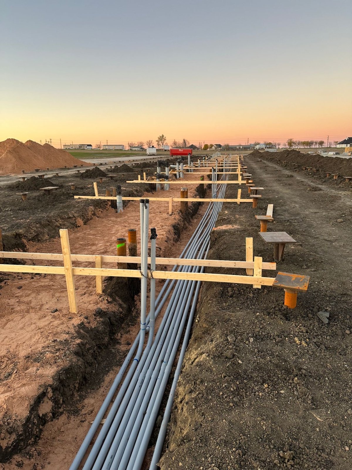 Decatur BESS Facility Duct Bank · Conduit · Grounding · Battery Hoisting & Install in Decatur, TX — detail 3