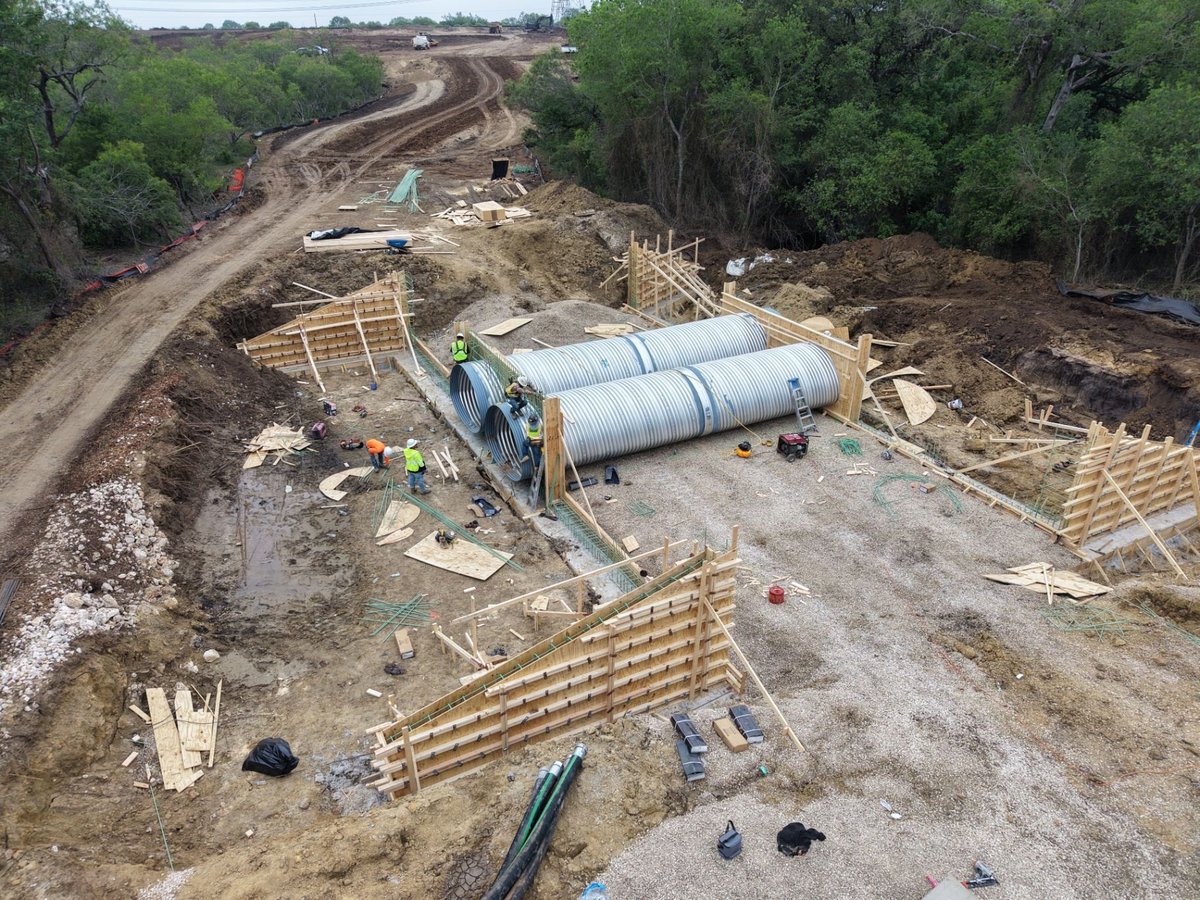 San Antonio BESS Facility Earthworks · Grading · Drainage · Helical Pile Foundations in San Antonio, Texas — photo 2