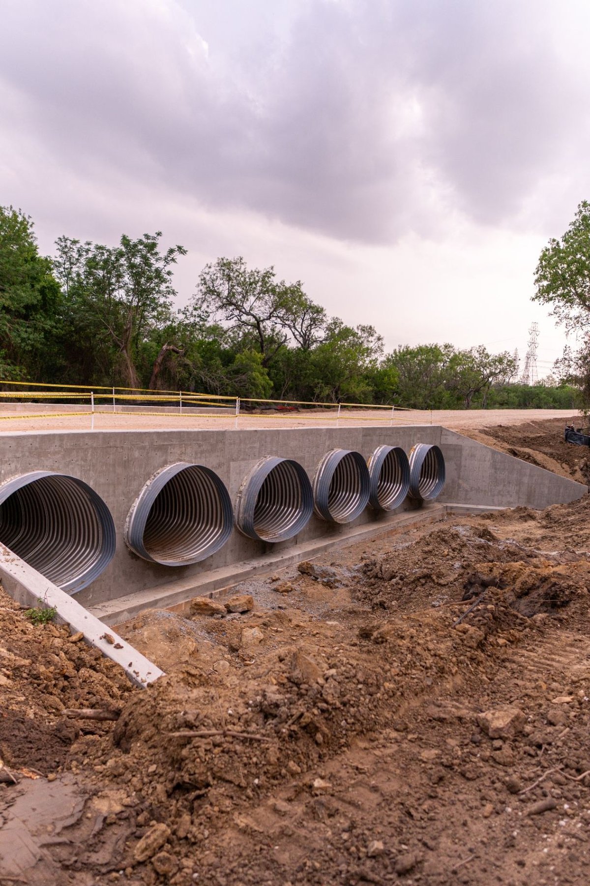 San Antonio BESS Facility Earthworks · Grading · Drainage · Helical Pile Foundations in San Antonio, Texas — photo 3